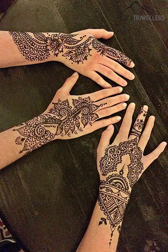 Henna Tattoos in Marrakesch