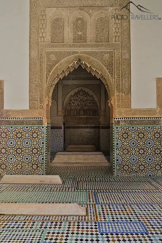 Saadier Gräber in Marrakesch