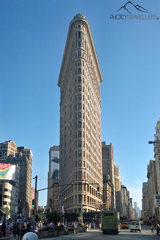 Das Flatiron Building in New York