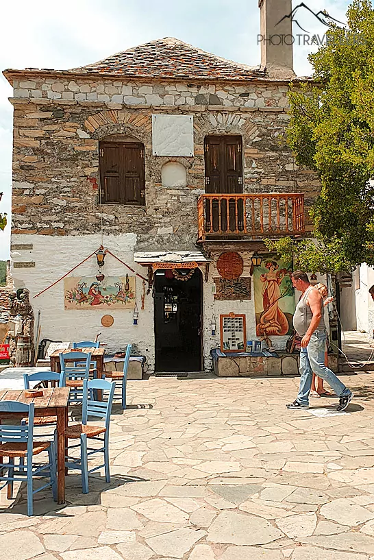 Die Kostas Tavern auf Thassos