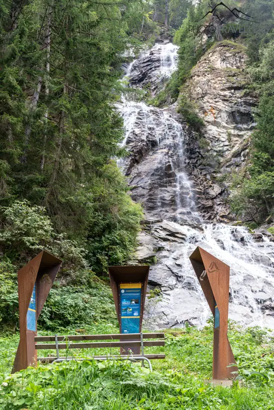 Der Endpunkt des Alpe Adria Trails in Innerfragant