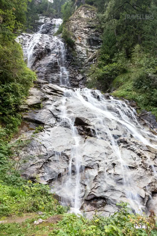 Der Wasserfall in Innerfragant