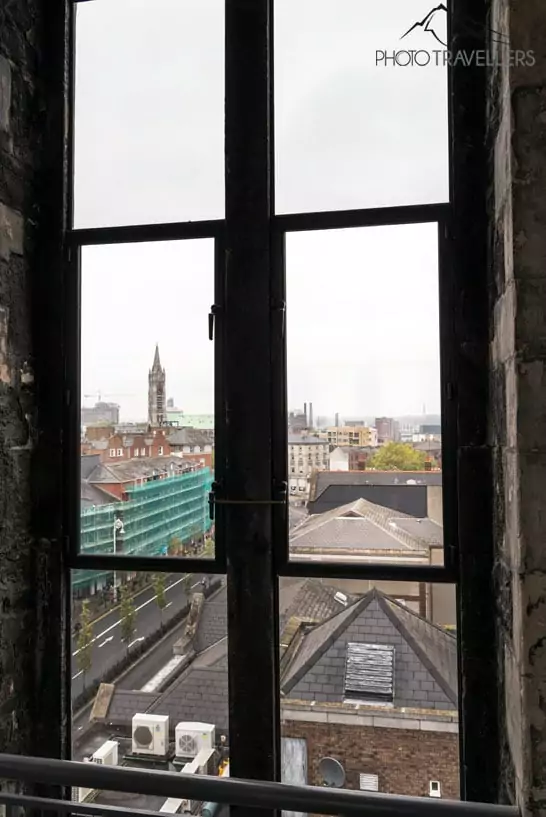 Blick vom St Michael's Tower über Dublin