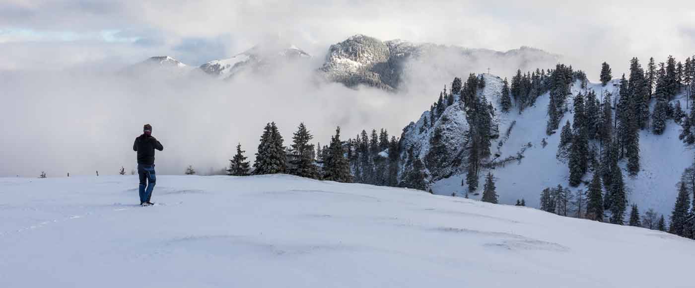 Alle Infos zur Winterwanderung auf den Laubenstein in den Chiemgauer Alpen