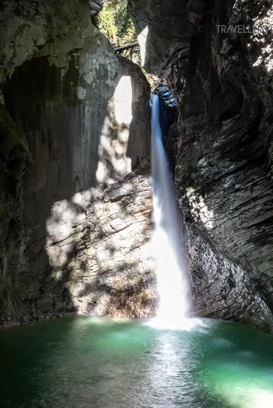 Der Kozjak Wasserfall