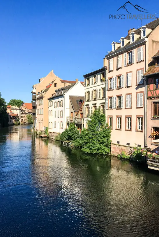 Häuser in Straßburg am Wasser