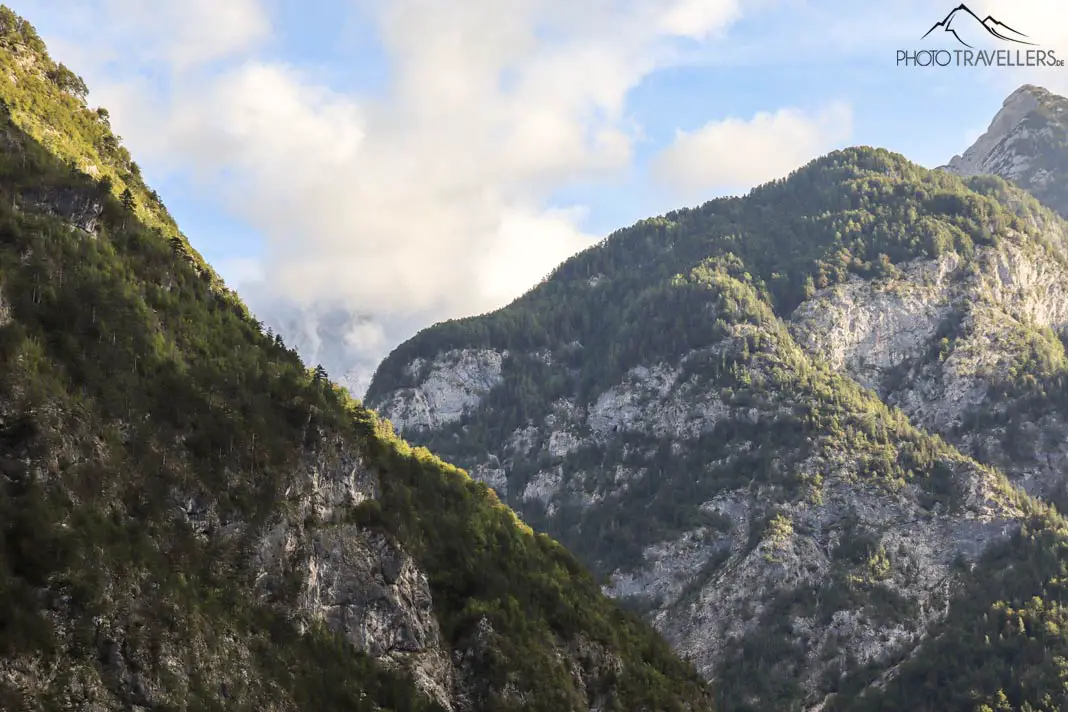Bergpanorama auf dem Alpe Adria Trail