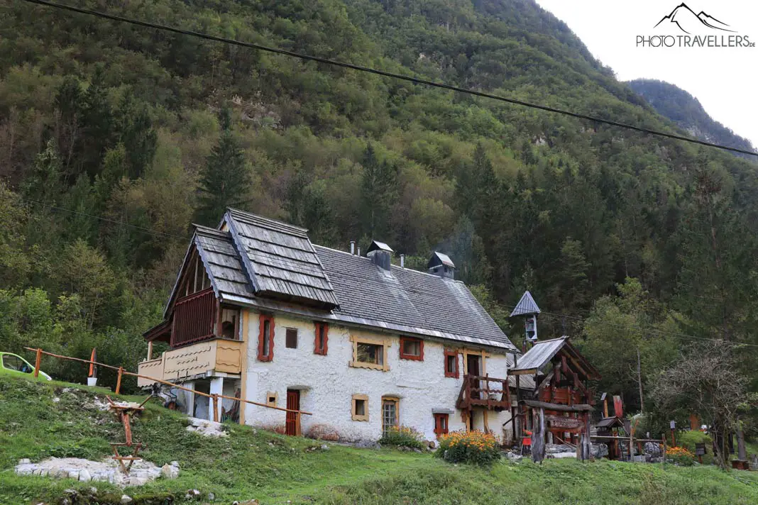 Hütte auf dem Alpe Adria Trail