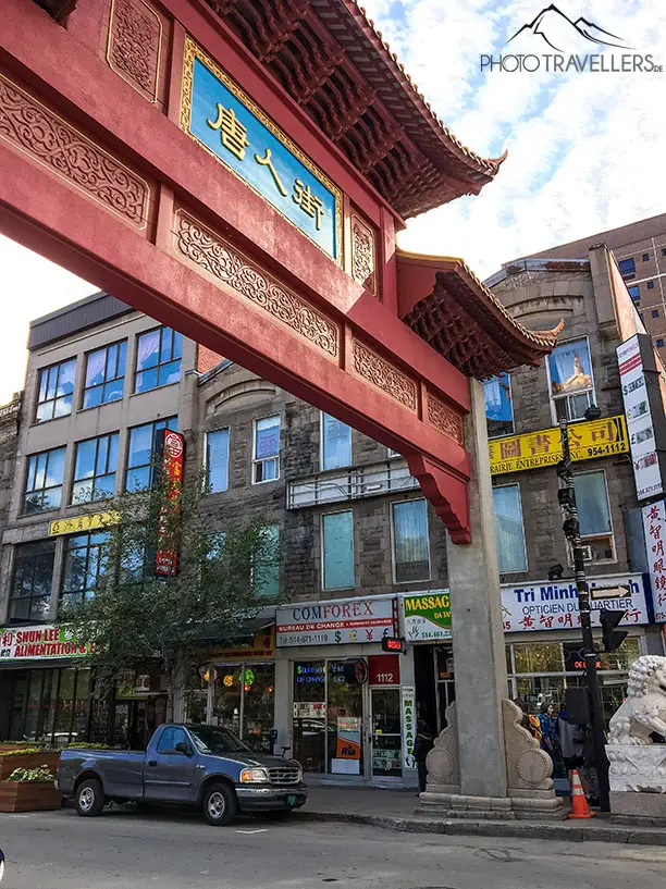Der Eingang zu China Town