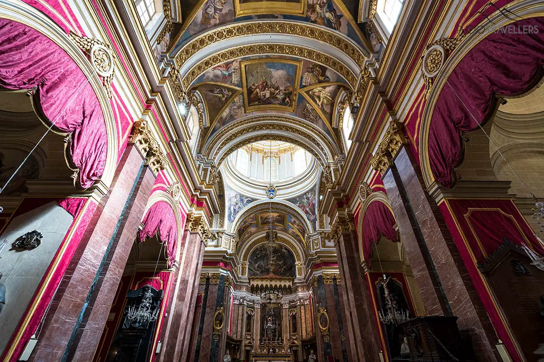 Im Inneren der Kathedrale St. Paul in Mdina