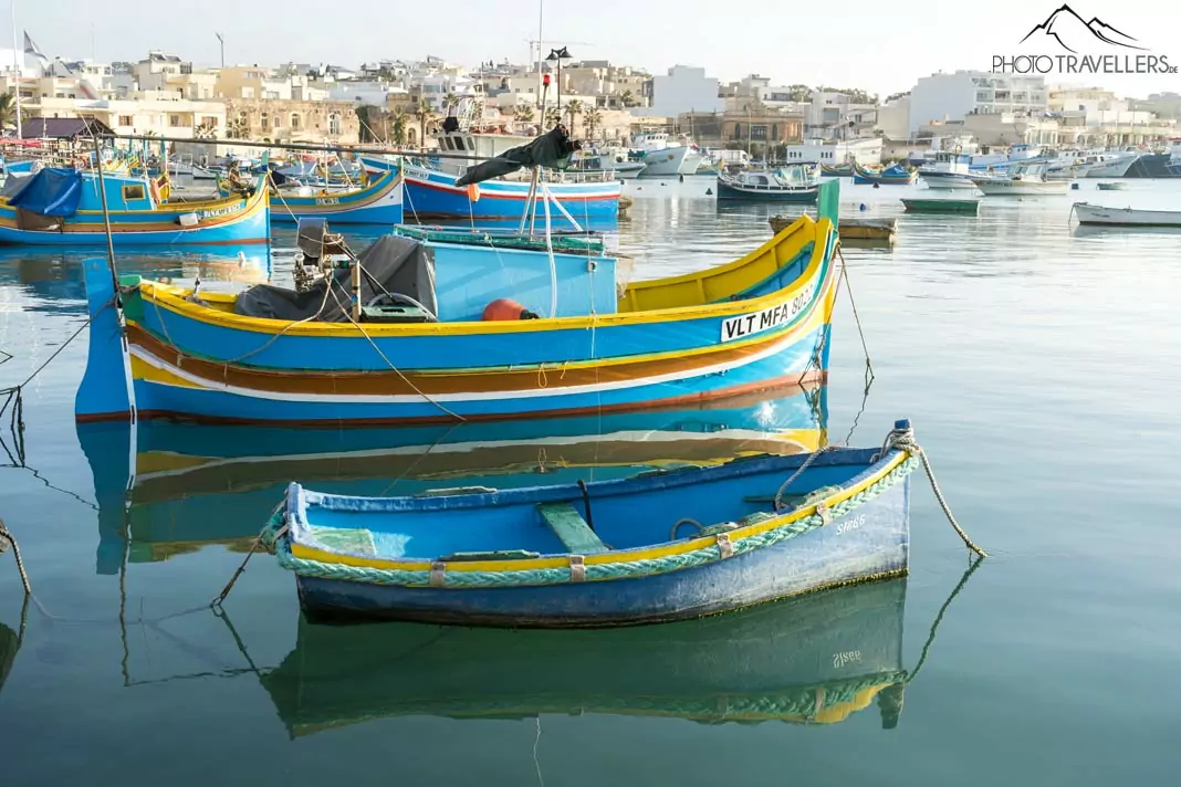 Der kleine Fischerort Marsaxlokk auf Malta