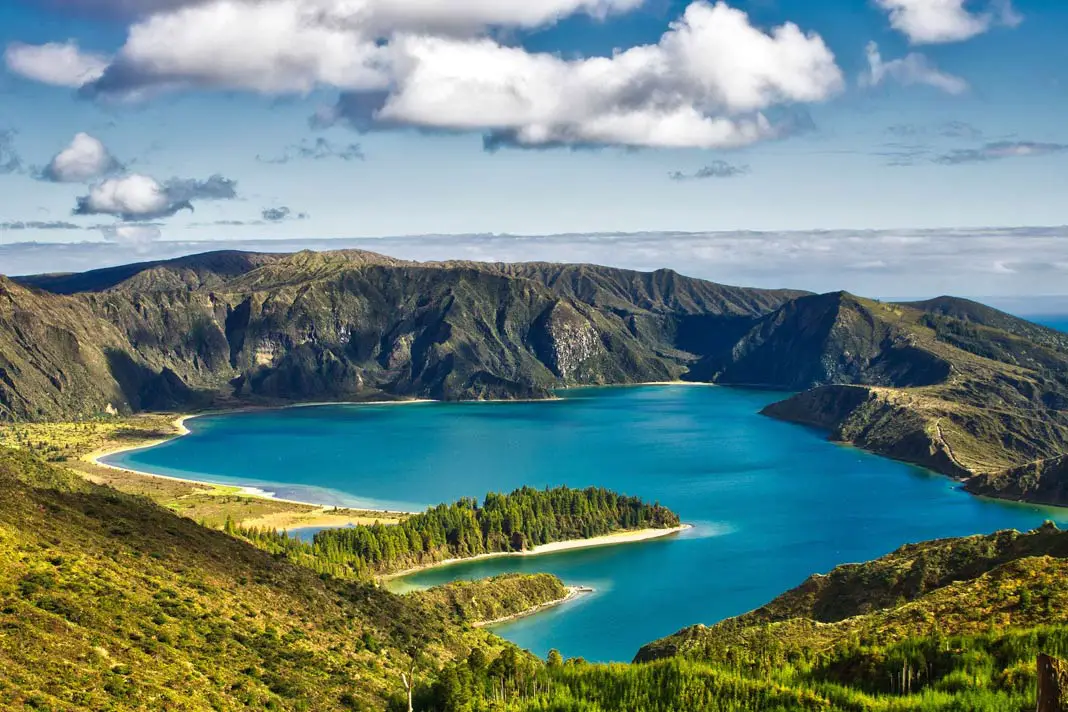Großer See auf den Azoren