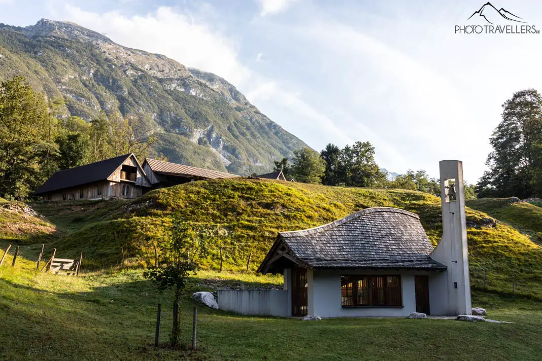 Häuser auf dem Alpe Adria Trail