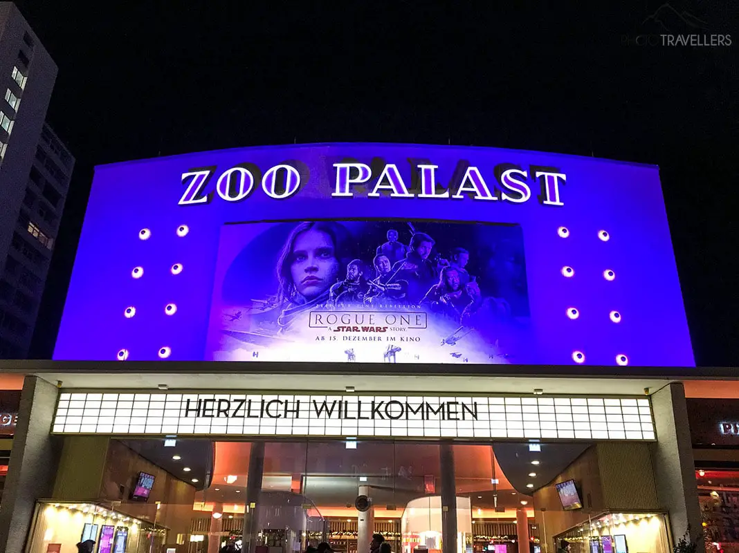 Der Zoo Palast im Tiergarten Berlin
