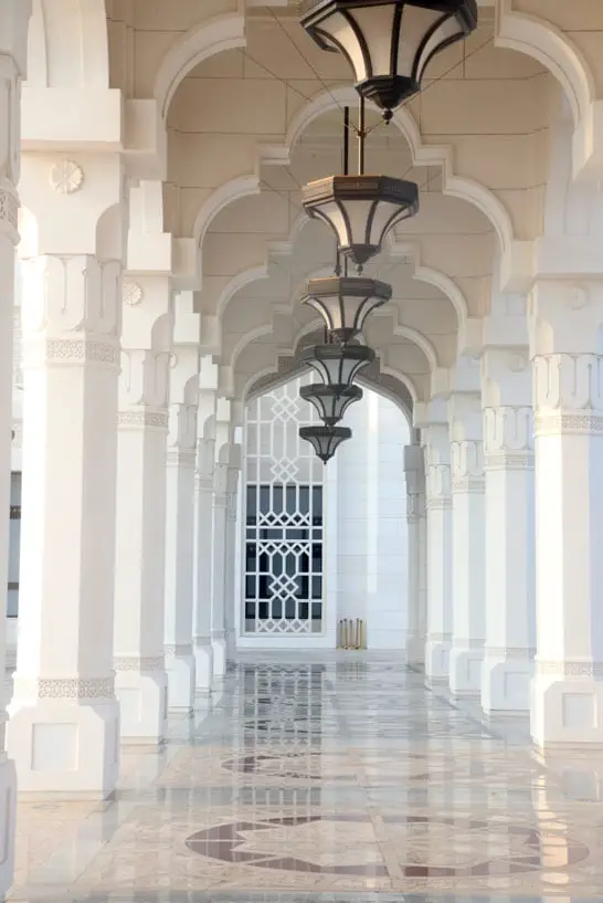 Der Qasr Al Watan Präsidentenpalast  ist eine Top-Sehenswürdigkeit