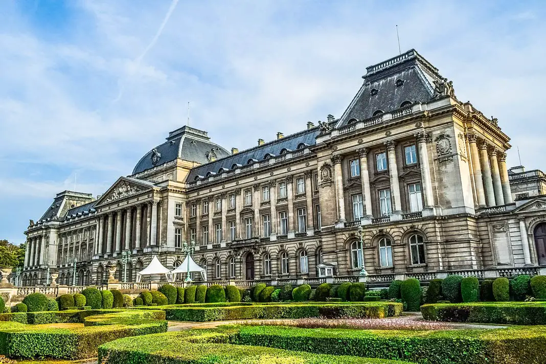 Der königliche Palast in Brüssel ist eine Top-Sehenswürdigkeit