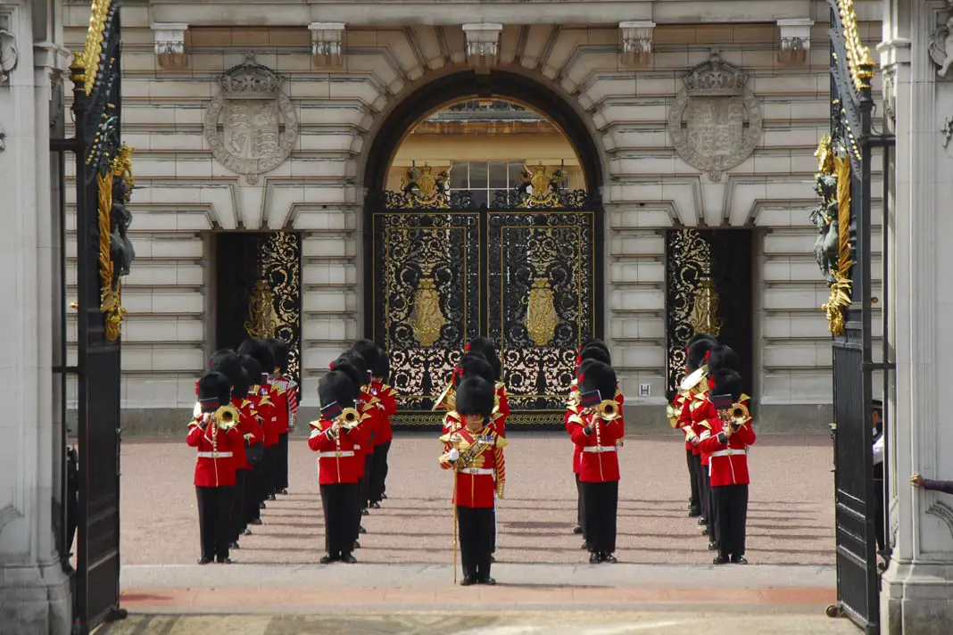 Changing of the Guard at the Buckingham Palace