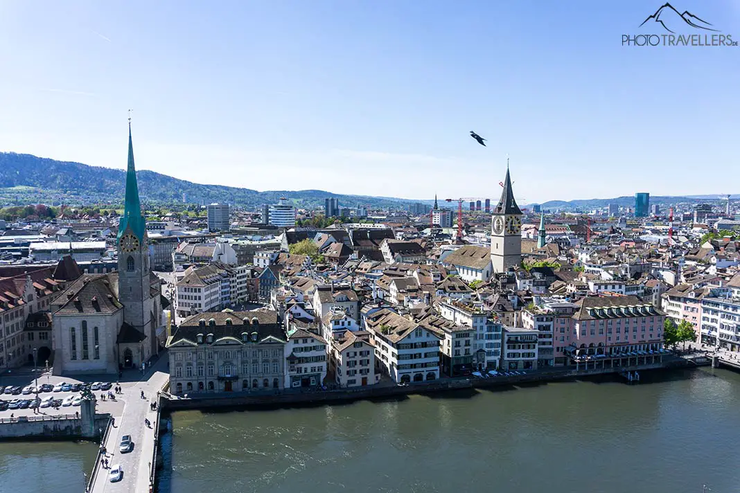 The view from the Grossmünster is simply magnificent