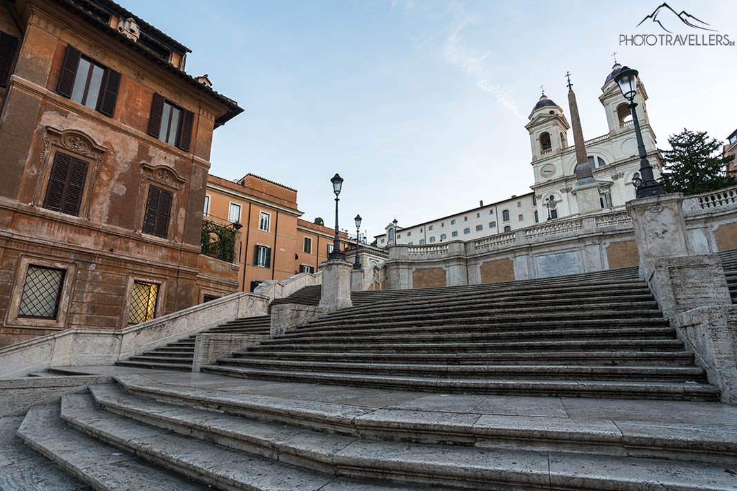 Die Spanische Treppe in Rom