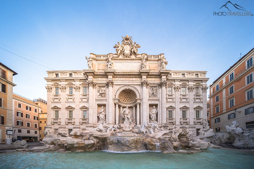 Der Trevi-Brunnen in Rom