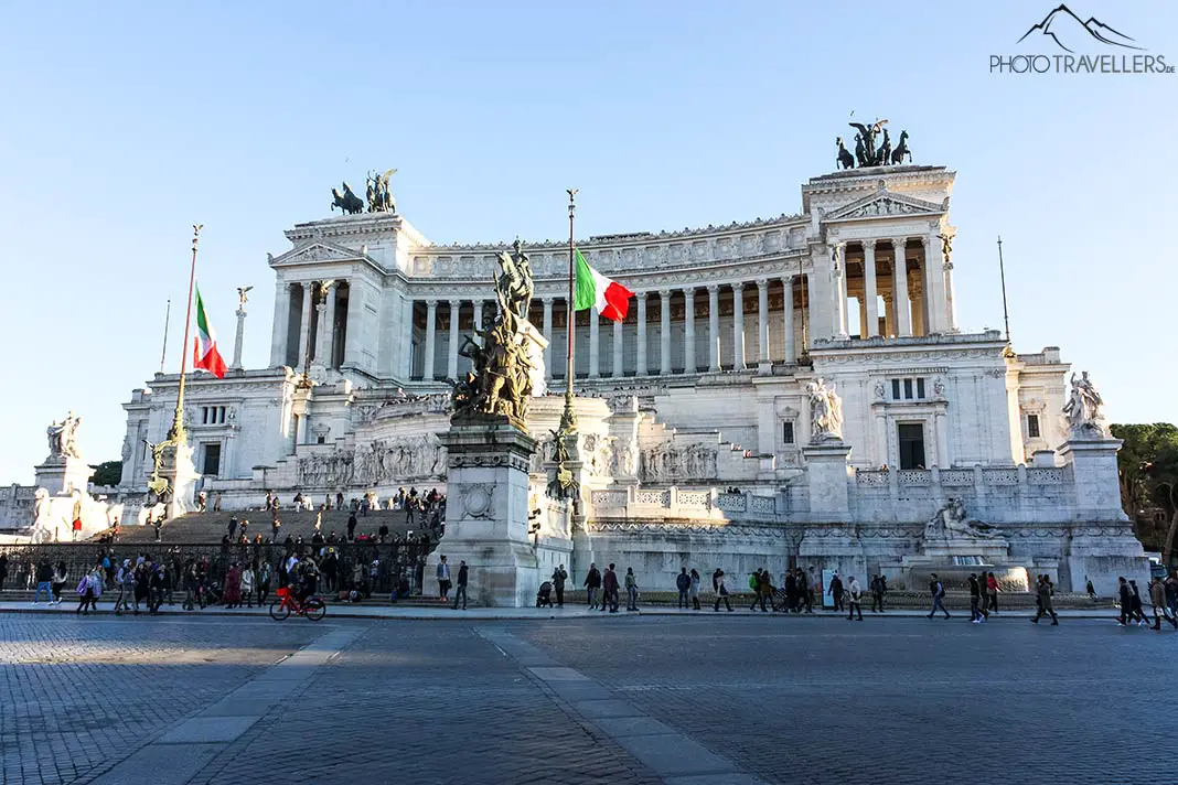 The Monumento Nazionale a Vittorio Emanuele II