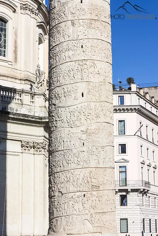 The column of Trajan in detail