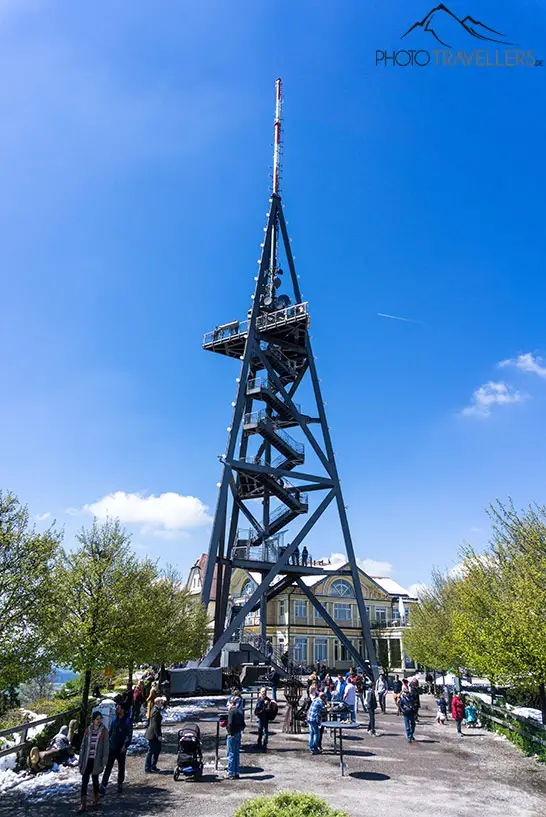 The lookout tower on the Uetliberg