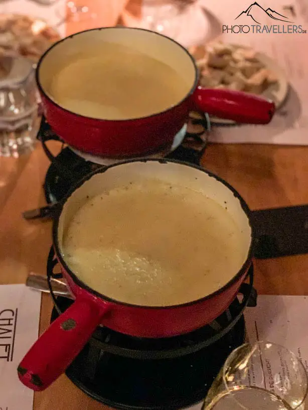 Cheese fondue with truffle