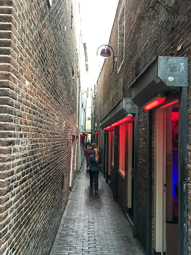 Der Trompettersteeg in Amsterdam
