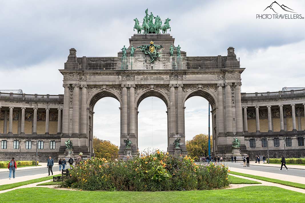 Der Jubelpark mit dem Triumphbogen in Brüssel