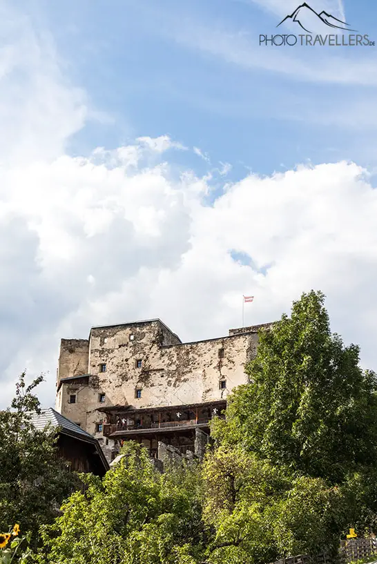 Blick auf die Alte Burg in Gmünd