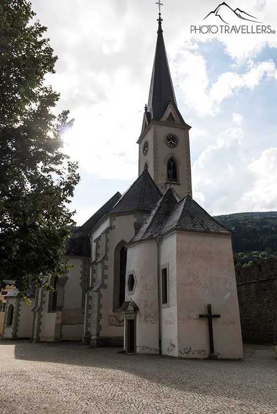 die Pfarrkirche der Stadt Gmünd 
