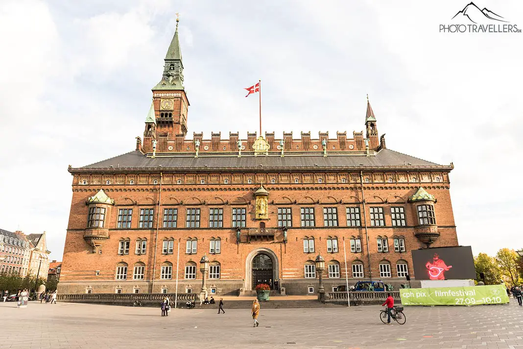 View of the Copenhagen City Hall