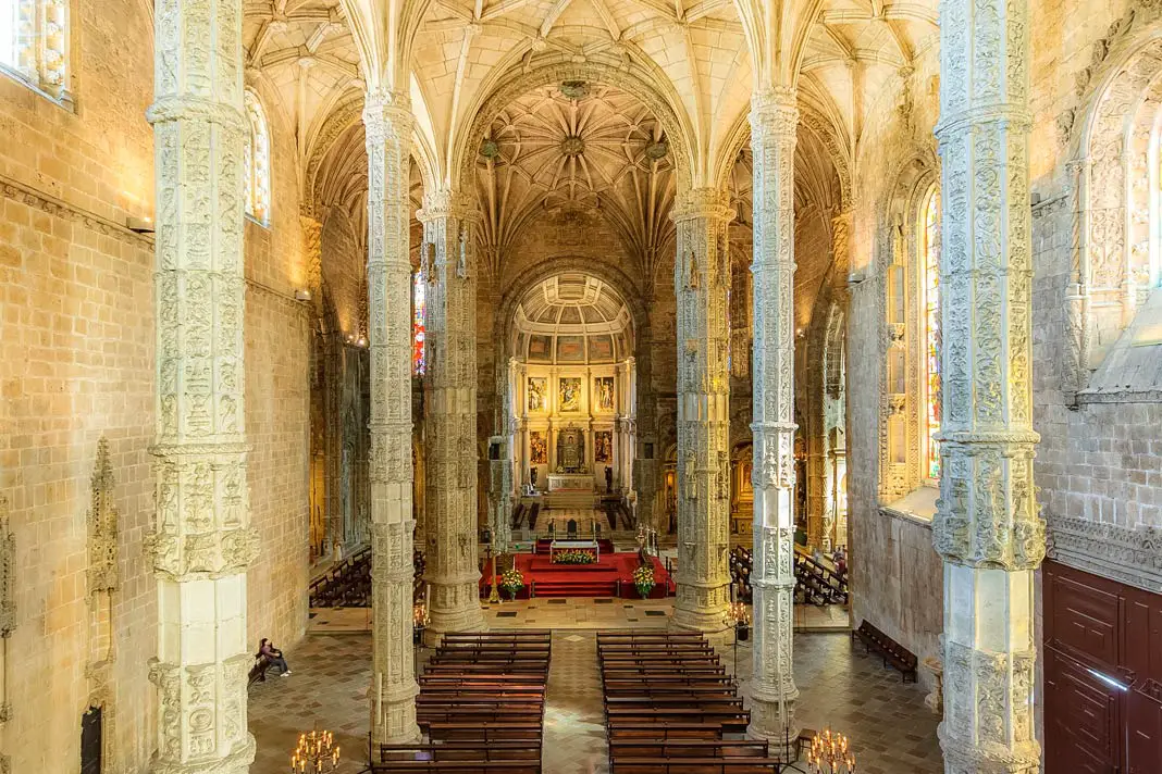 Im Inneren des Klosters Mosteiro dos Jerónimos