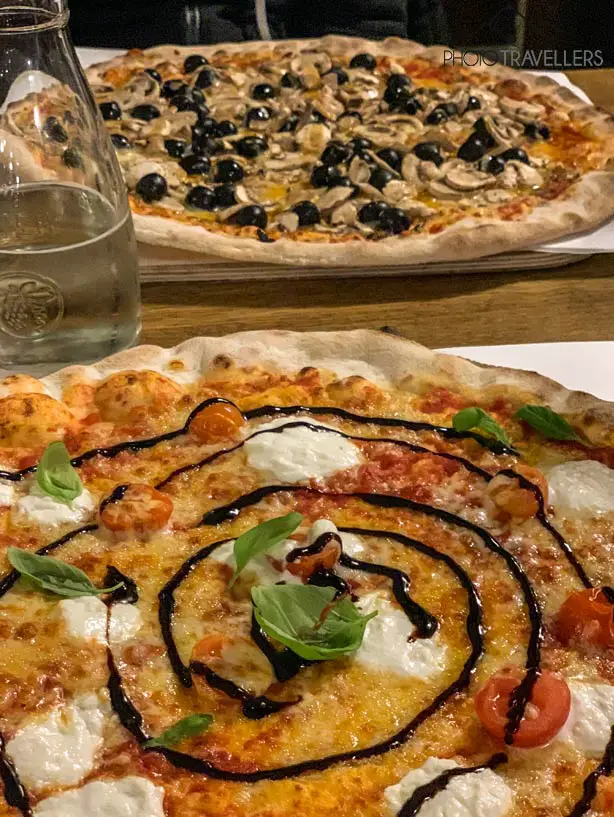 Leckere Pizza in der Solo Pizza
