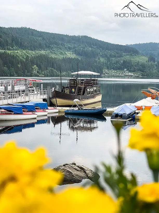 Boote am Titisee