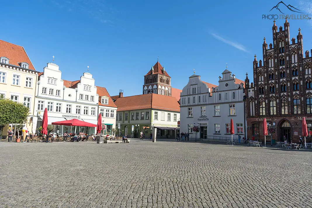 Der Marktplatz von Greifswald