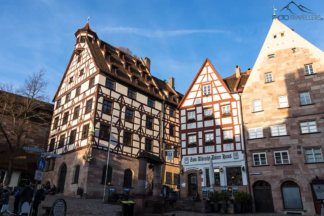 Das Pilatushaus in der Altstadt von Nürnberg