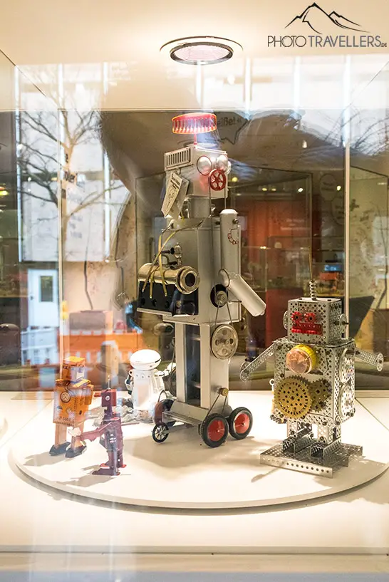 Roboter im Spielzeugmuseum in Nürnberg