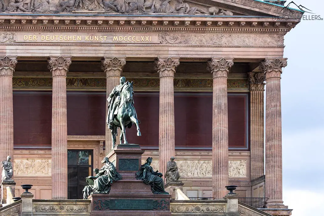 Die Alte Nationalgalerie in Berlin