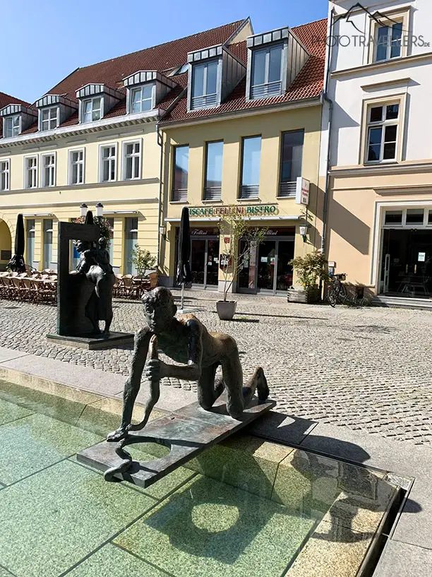Der Fischerbrunnen von Greifswald