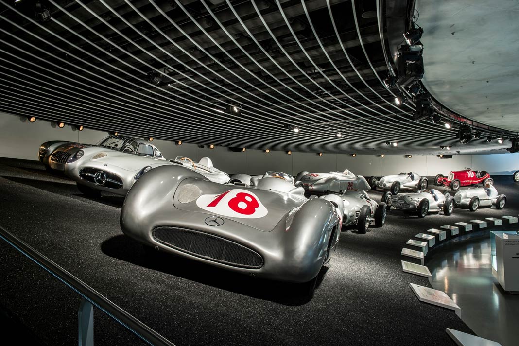 Ausstellung im Mercedes-Benz Museum