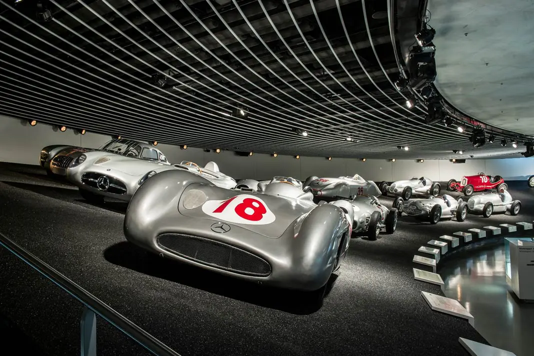 Ausstellung im Mercedes-Benz Museum