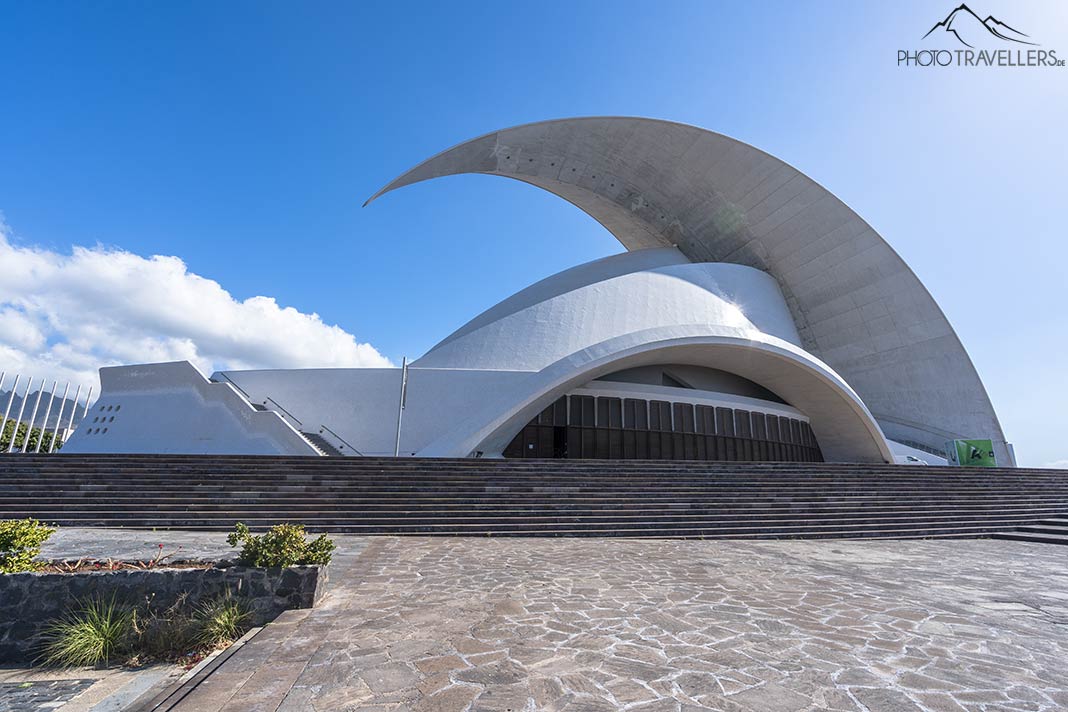 Das Auditorio de Tenerife in Santa Cruz