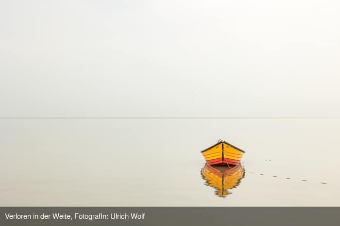 Blende Fotowettbewerb "Verloren in der Weite" von Ulrich Wolf