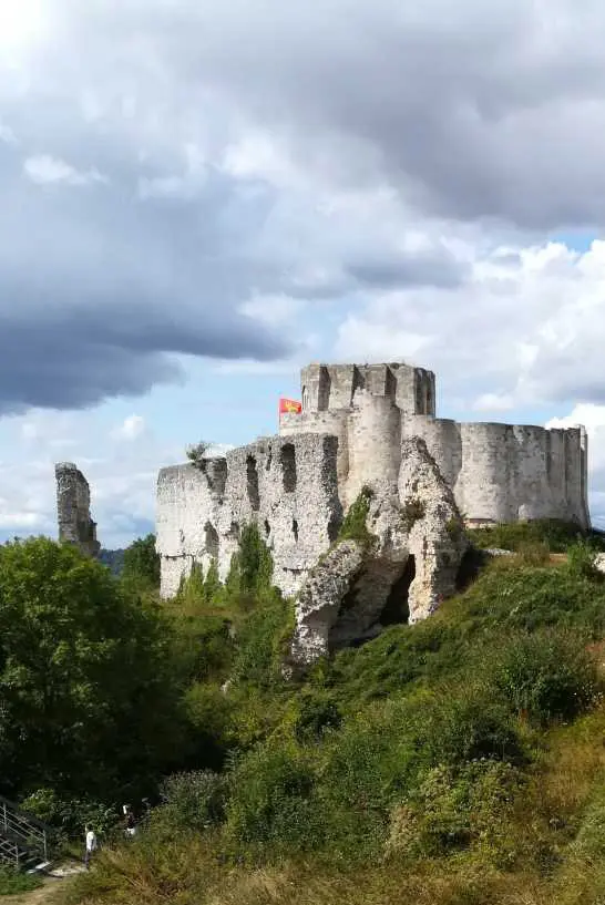 Die Ruinen des Chateau Gaillard