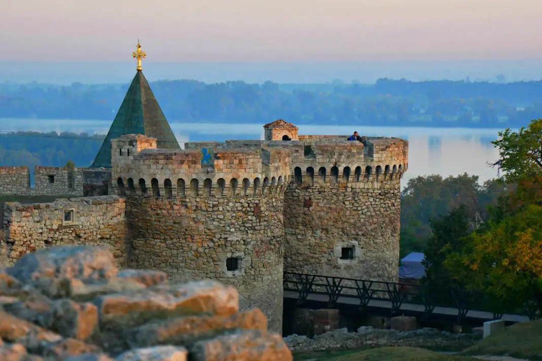 Die Kalemegdan Festung in Belgrad 