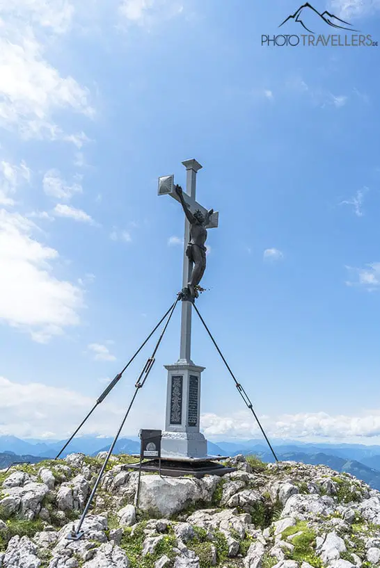 Das Gipfelkreuz am Dürrenstein