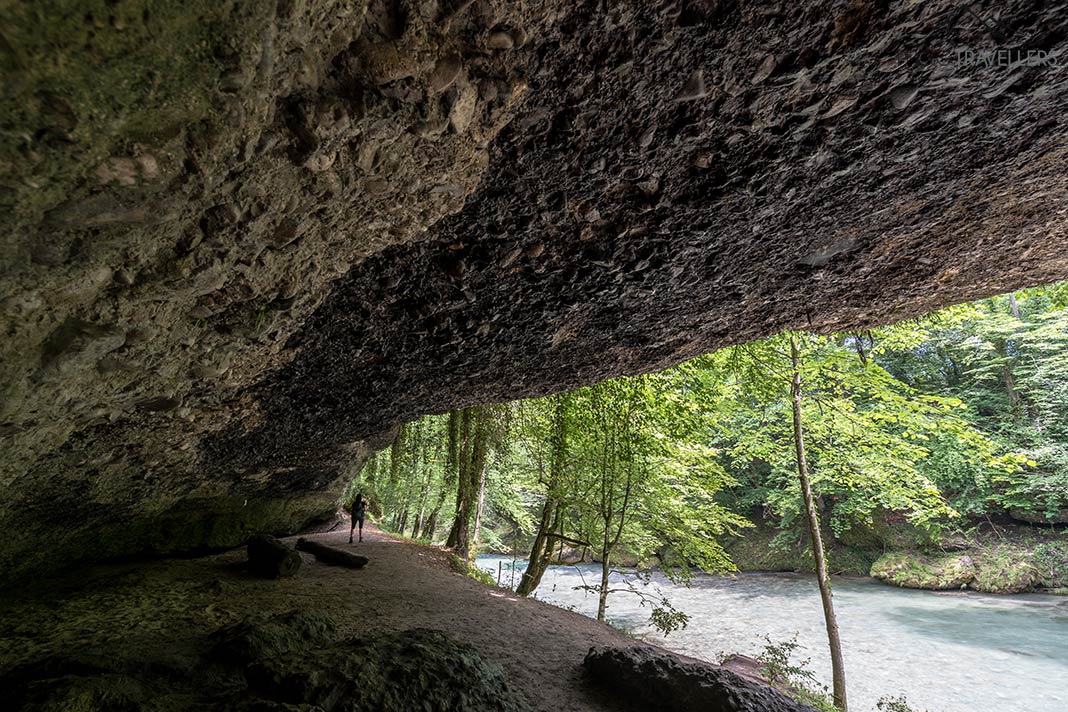 Auf dem Fischertrail geht es an der schönen Erlauf entlang