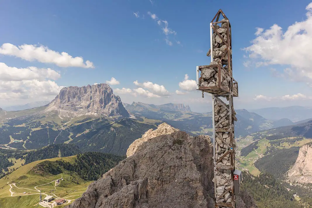 Gipfelkreuz der Großen Cirspitze